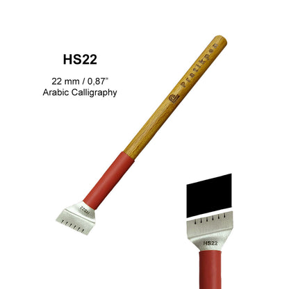 Pratikpen Celi Sülüs-2 Set – Large Thuluth Arabic Calligraphy Pen Set (10 Handmade Pens)