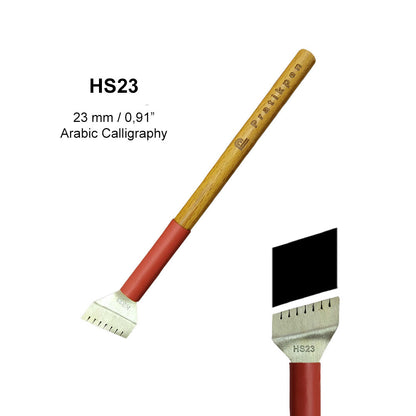 Pratikpen Celi Sülüs-2 Set – Large Thuluth Arabic Calligraphy Pen Set (10 Handmade Pens)