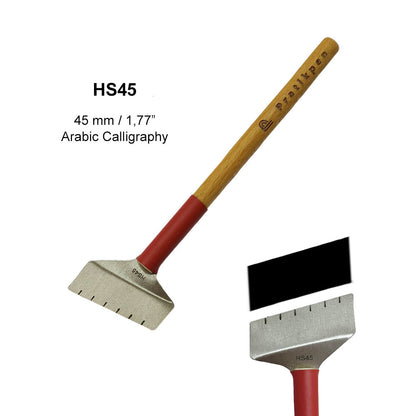 Pratikpen Celi Sulus-3 Set – Extra-Large Thuluth Arabic Calligraphy Pen Set (6 Handmade Pens)