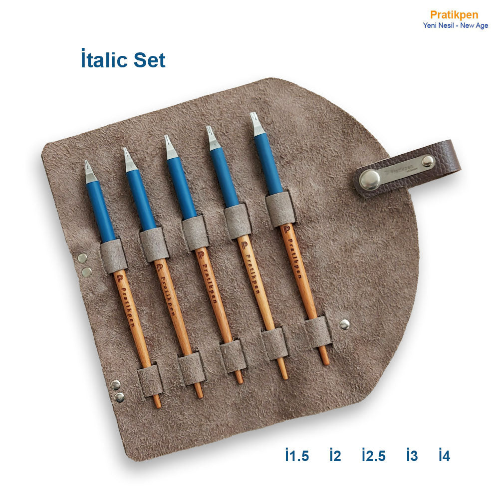 Pratikpen Italic Calligraphy Pen Set – New Age Series