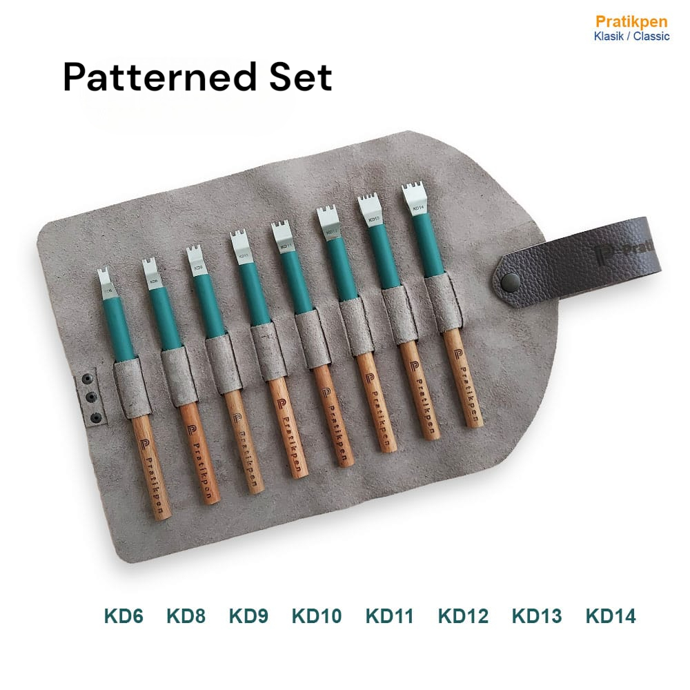 The Pratikpen Patterned Calligraphy Pen Set – Classic Series is specially designed for artists, calligraphers, and creators who enjoy structured decorative strokes. This set includes 8 patterned nib pens, each engineered to produce clean, controlled, and visually striking textured lines—perfect for both modern and traditional calligraphy styles.