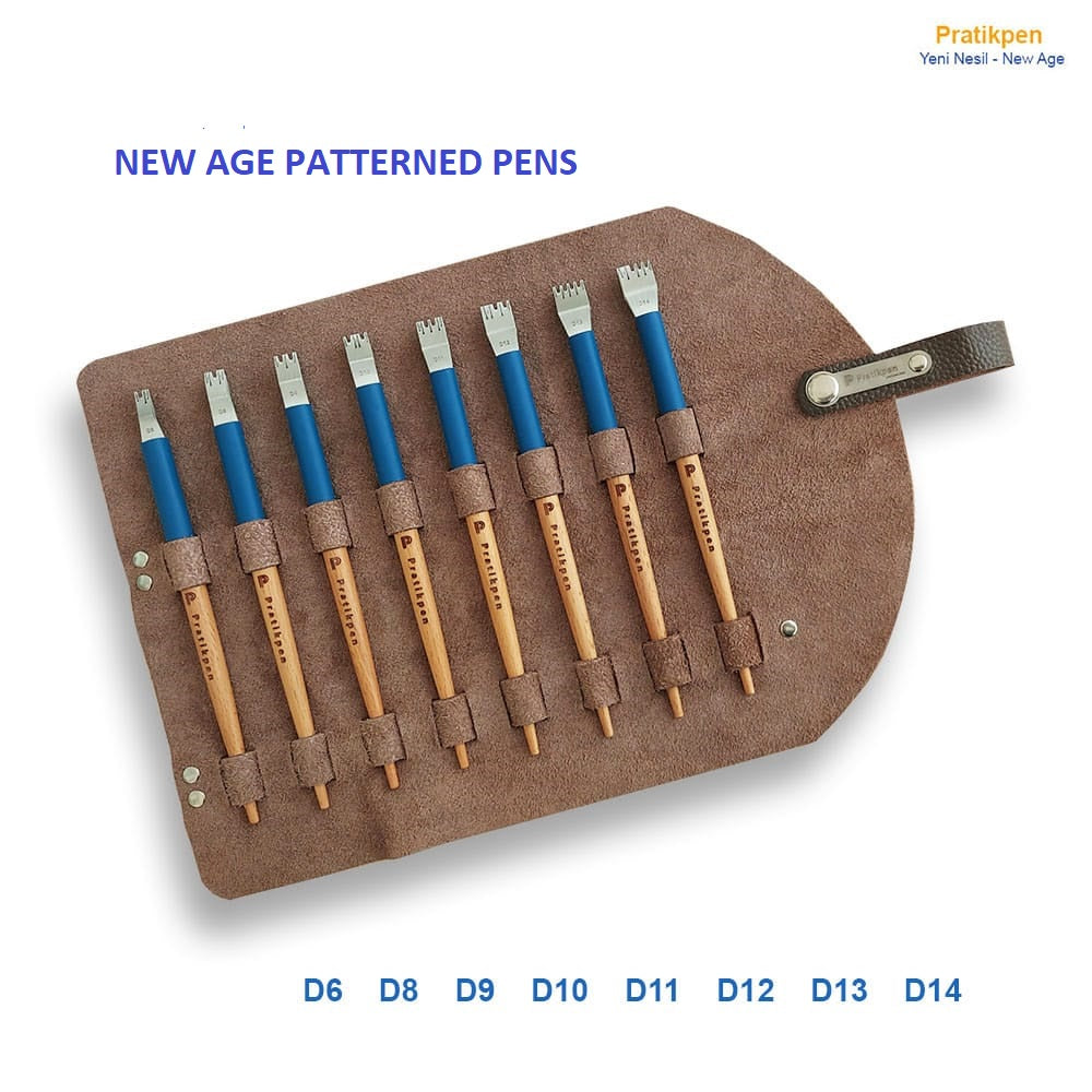 Unlock your creativity with the Pratikpen Patterned Pen Set – New Age Series, specially designed for calligraphy, hand lettering, and artistic writing. This premium set includes 8 handcrafted pens, each featuring a high-quality wooden handle and precision-engineered patterned nibs for unique textured strokes.