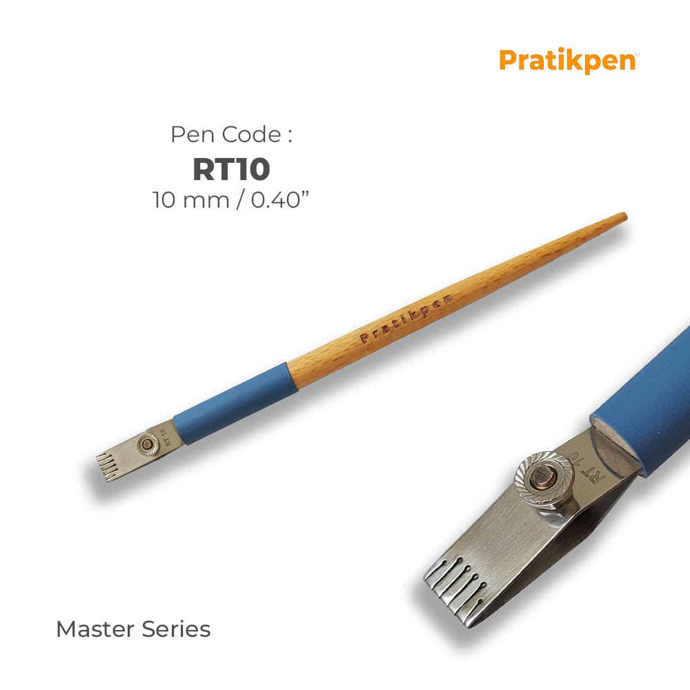 Pratikpen RT10 10 mm Master Series calligraphy pen with stainless-steel wide ni