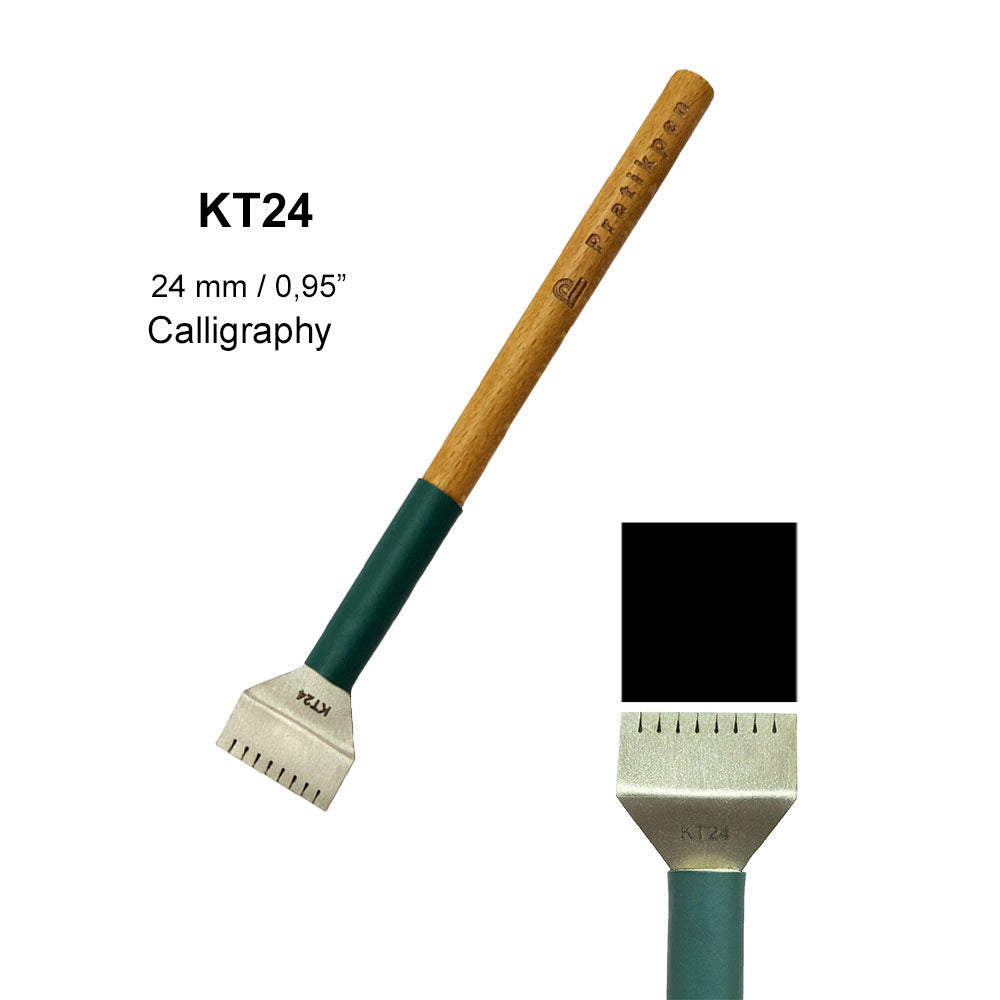 Pratikpen T Straight Calligraphy Pen Set – Wooden Handle Classic Series