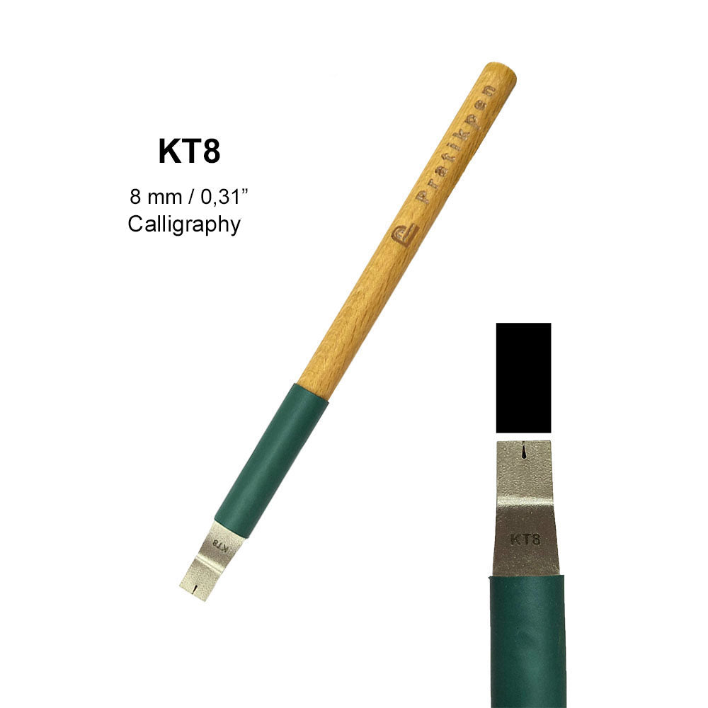 Pratikpen T Straight Calligraphy Pen Set – Wooden Handle Classic Series