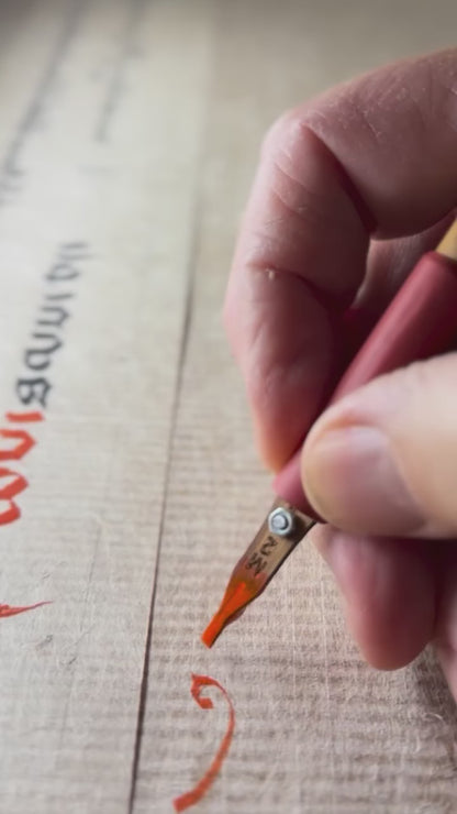 Pratikpen Tibetan Bamboo Calligraphy Nib Set – Uchen, Ume &amp; Gothic Styles