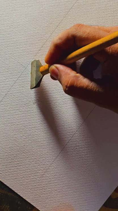 Pratikpen Celi Sulus-3 Set – Extra-Large Thuluth Arabic Calligraphy Pen Set (6 Handmade Pens)